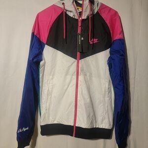 Nike City of Athletes Los Angeles Windrunner Jacket CU3555-616 Men's Small